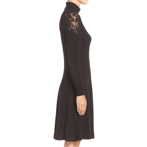 eliza j turtleneck sweater dress